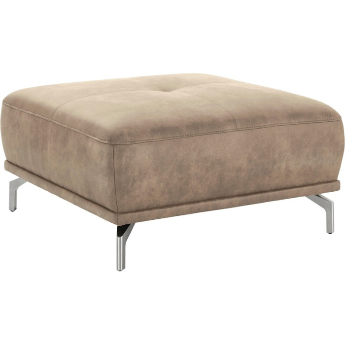 CALUNA Hocker gepolstert beige