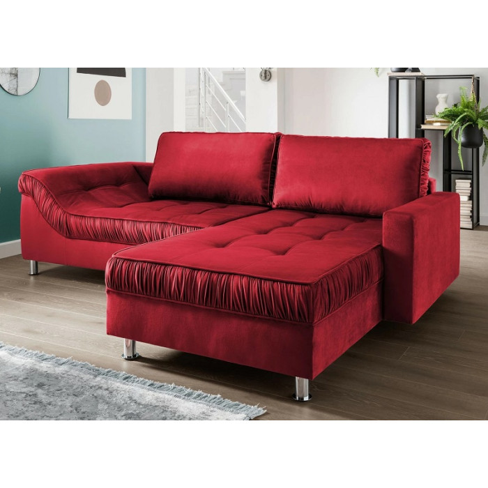 Polsterecksofa rot - variabel