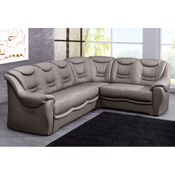 BANSIN Leder-Ecksofa-Set...