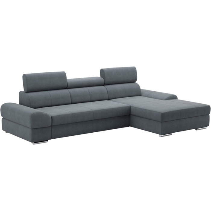 BROADWAY klappbares Ecksofa-Set – rechte Seite