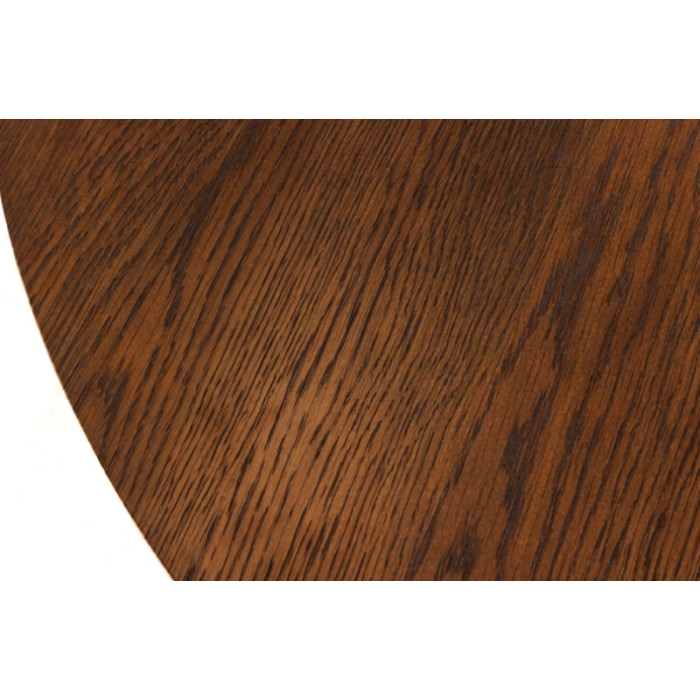 Esstisch VALHALLA WOOD rund 120-160-200 cm, Eiche dunkel