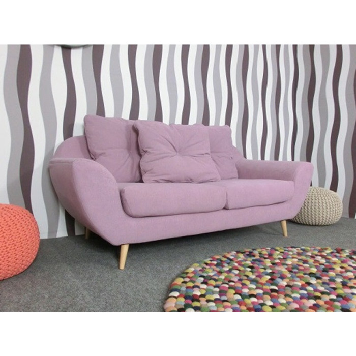 ROSA SOFA elegantní pohovka starorůžová