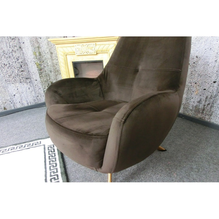 ELEGANZA eleganter Sessel braun