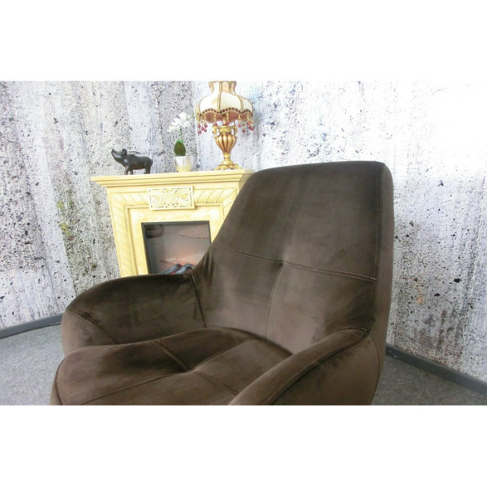 ELEGANZA eleganter Sessel braun