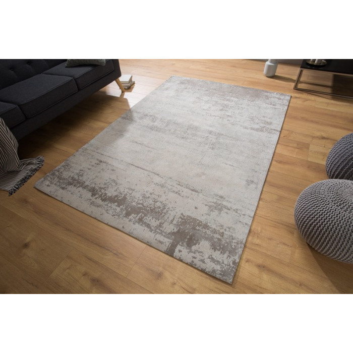 MODERN ART Design Teppich 240x160cm beige-grau