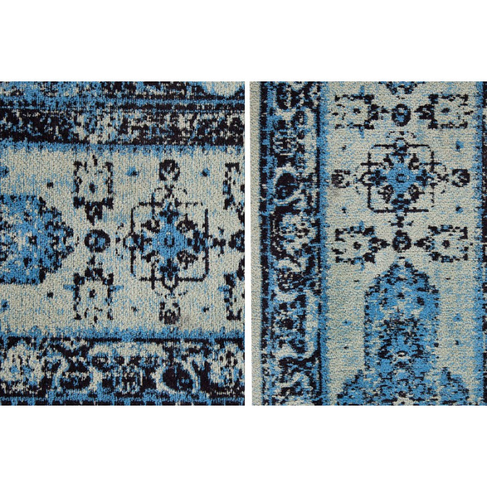 LEVANTE Designteppich 240x160cm blau