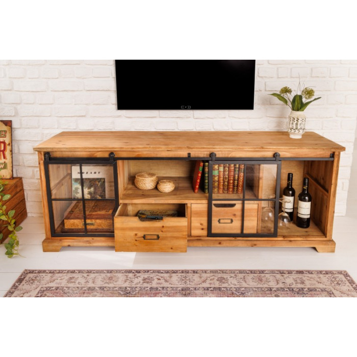 HERITAGE TV-Tisch Tannenholz 160 cm